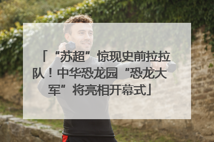 “苏超”惊现史前拉拉队！中华恐龙园“恐龙大军”将亮相开幕式