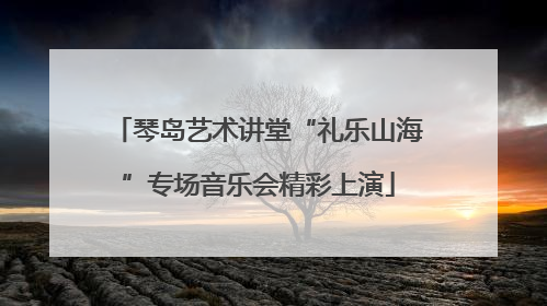 琴岛艺术讲堂“礼乐山海”专场音乐会精彩上演