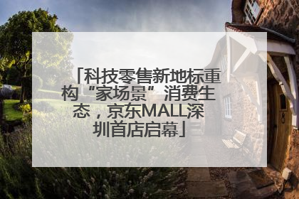 科技零售新地标重构“家场景”消费生态，京东MALL深圳首店启幕