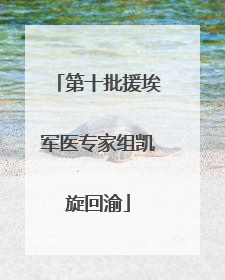 第十批援埃军医专家组凯旋回渝