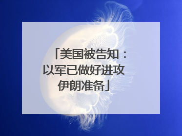 美国被告知：以军已做好进攻伊朗准备