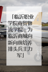 临沂职业学院商贸物流学院：为临沂商城向新向前培养排头兵主力军
