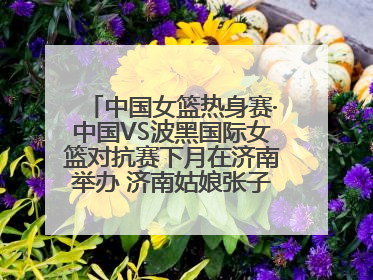 中国女篮热身赛·中国VS波黑国际女篮对抗赛下月在济南举办 济南姑娘张子宇有望在家门口迎来国家队首秀