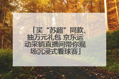 买“苏超”同款、抽万元礼包 京东运动采销直播间带你现场沉浸式看球赛