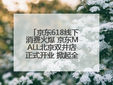 京东618线下消费火爆 京东MALL北京双井店正式开业 掀起全城打卡热潮