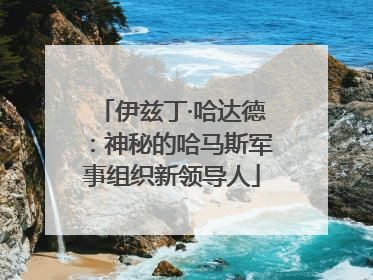 伊兹丁·哈达德：神秘的哈马斯军事组织新领导人