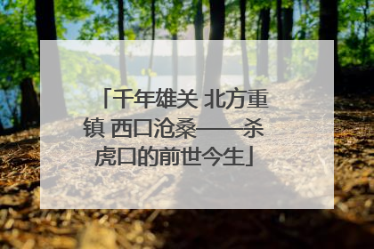 千年雄关 北方重镇 西口沧桑——杀虎口的前世今生
