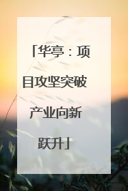 华亭：项目攻坚突破 产业向新跃升