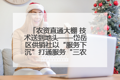农资直通大棚 技术送到地头——岱岳区供销社以“服务下沉”打通服务“三农”最后一公里