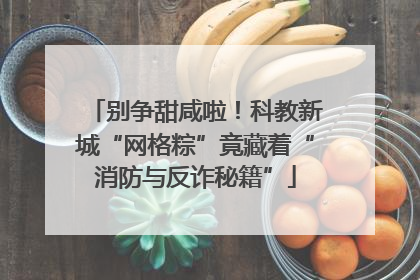 别争甜咸啦！科教新城“网格粽”竟藏着“消防与反诈秘籍”