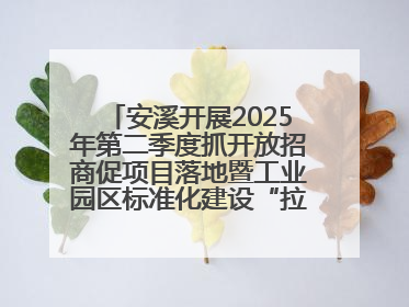 安溪开展2025年第二季度抓开放招商促项目落地暨工业园区标准化建设“拉练”活动