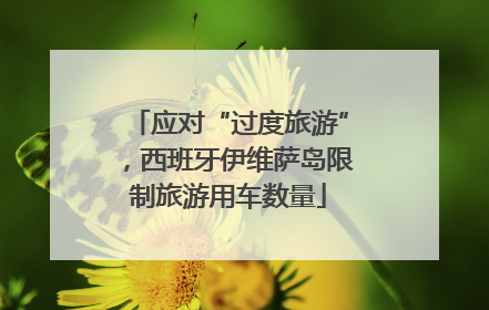 应对“过度旅游”，西班牙伊维萨岛限制旅游用车数量