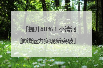 提升80％！小清河航线运力实现新突破