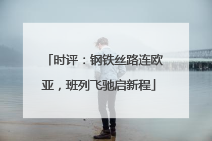 时评：钢铁丝路连欧亚，班列飞驰启新程