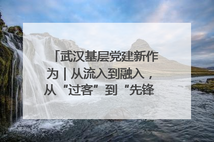 武汉基层党建新作为｜从流入到融入，从“过客”到“先锋” 武汉为流动党员筑起温暖之家