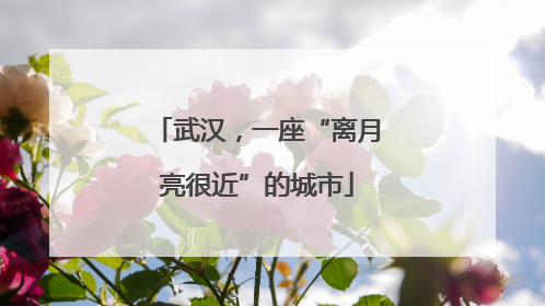 武汉，一座“离月亮很近”的城市