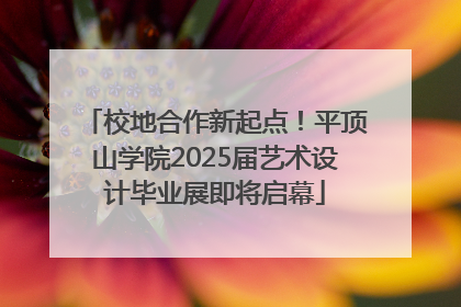 校地合作新起点！平顶山学院2025届艺术设计毕业展即将启幕