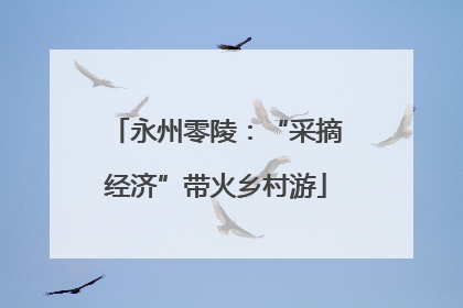 永州零陵：“采摘经济”带火乡村游