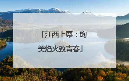 江西上栗：绚美焰火致青春