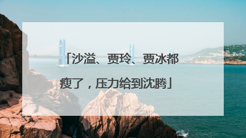 沙溢、贾玲、贾冰都瘦了，压力给到沈腾