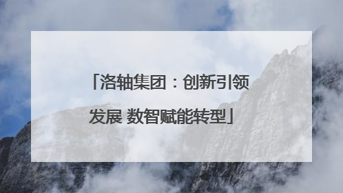 洛轴集团：创新引领发展 数智赋能转型