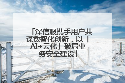 深信服携手用户共谋数智化创新，以「AI+云化」破局业务安全建设