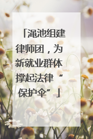 渑池组建律师团，为新就业群体撑起法律“保护伞”