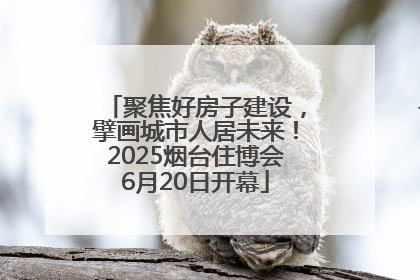 聚焦好房子建设，擘画城市人居未来！2025烟台住博会6月20日开幕