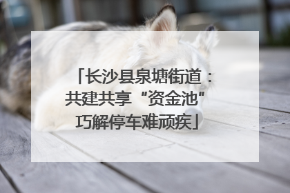 长沙县泉塘街道：共建共享“资金池” 巧解停车难顽疾