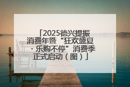 2025德兴提振消费年暨“狂欢盛夏・乐购不停”消费季正式启动（图）
