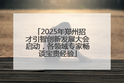 2025年郑州招才引智创新发展大会启动，各领域专家畅谈宝贵经验